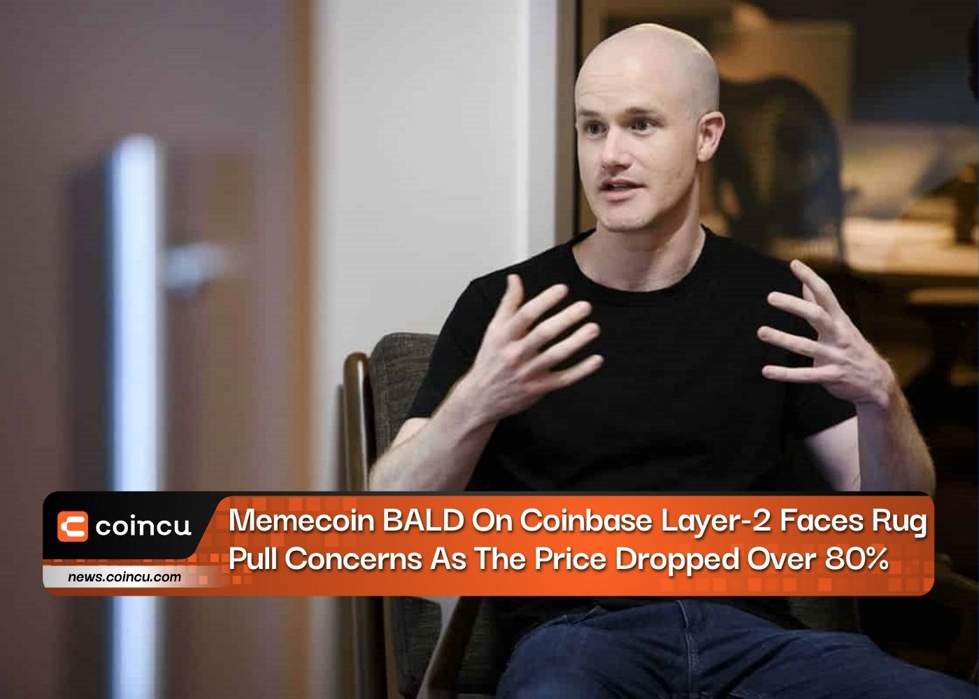 Memecoin BALD On Coinbase Layer-2 Faces Rug Pull Concerns As The Price Dropped Pver 80%