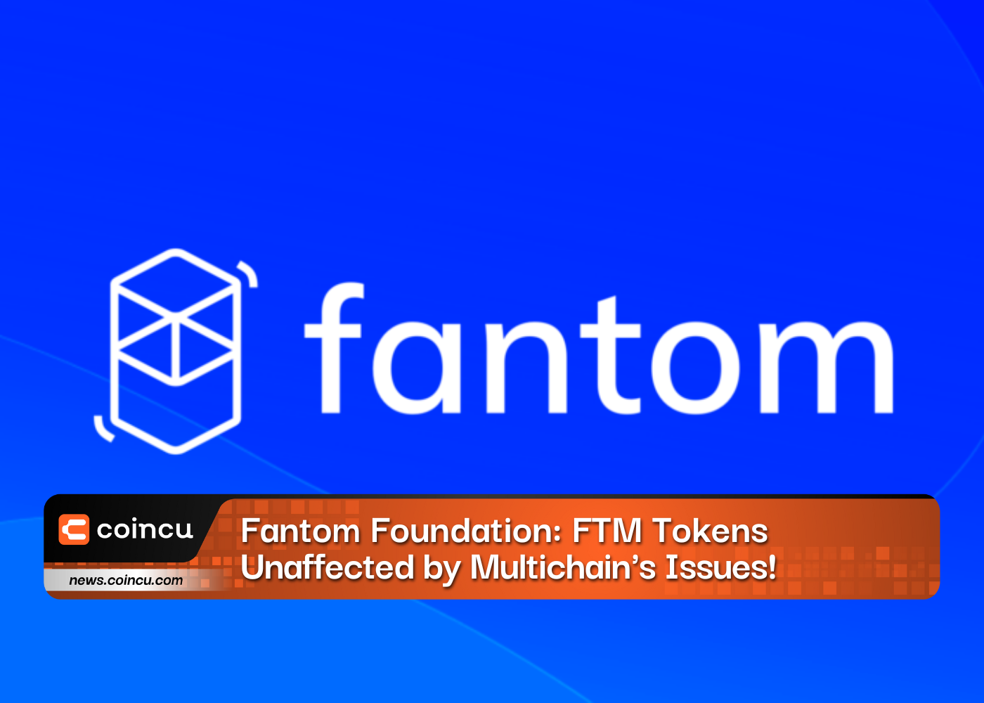 Fantom Foundation: FTM Tokens Unaffected by Multichain's Issues!