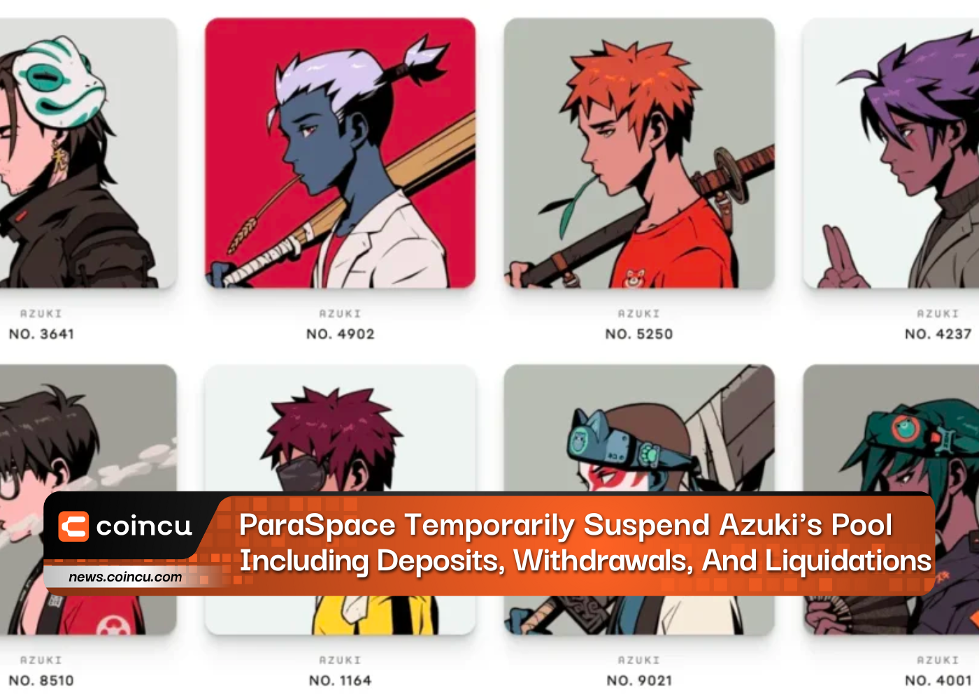 ParaSpace Temporarily Suspend Azuki's Pool, Including Deposits, Withdrawals, And Liquidations