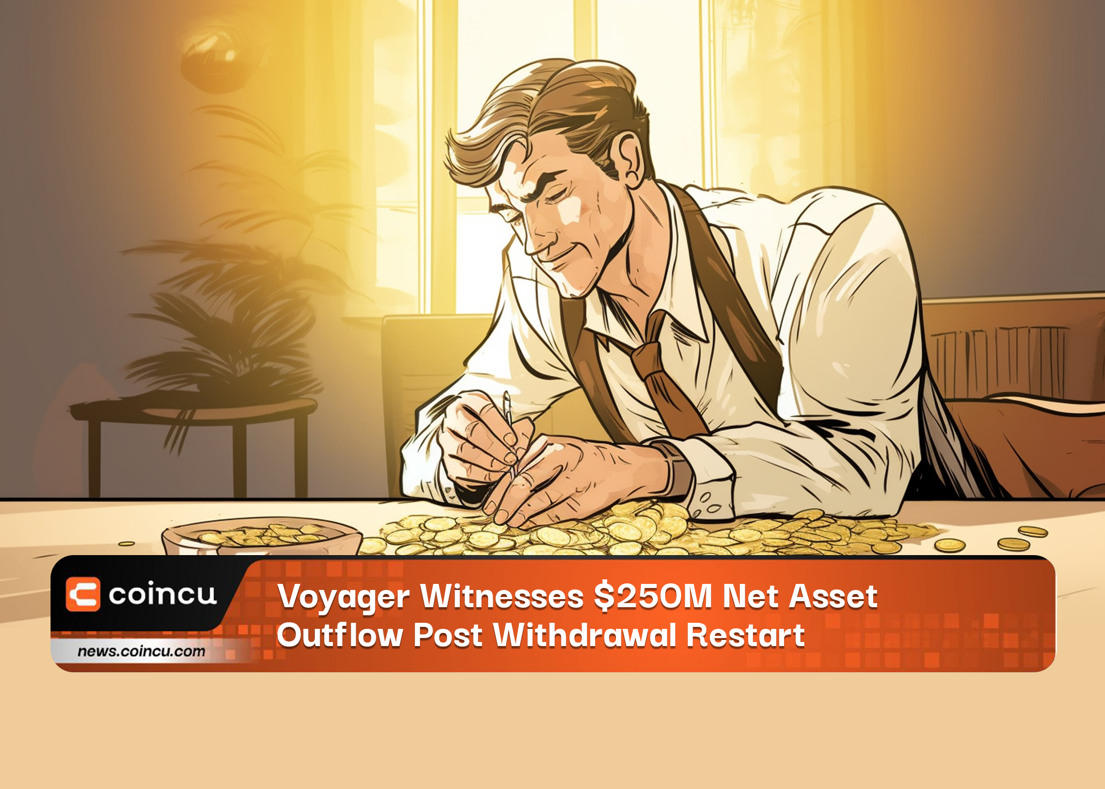 Voyager Witnesses $250M Net Asset Outflow Post Withdrawal Restart