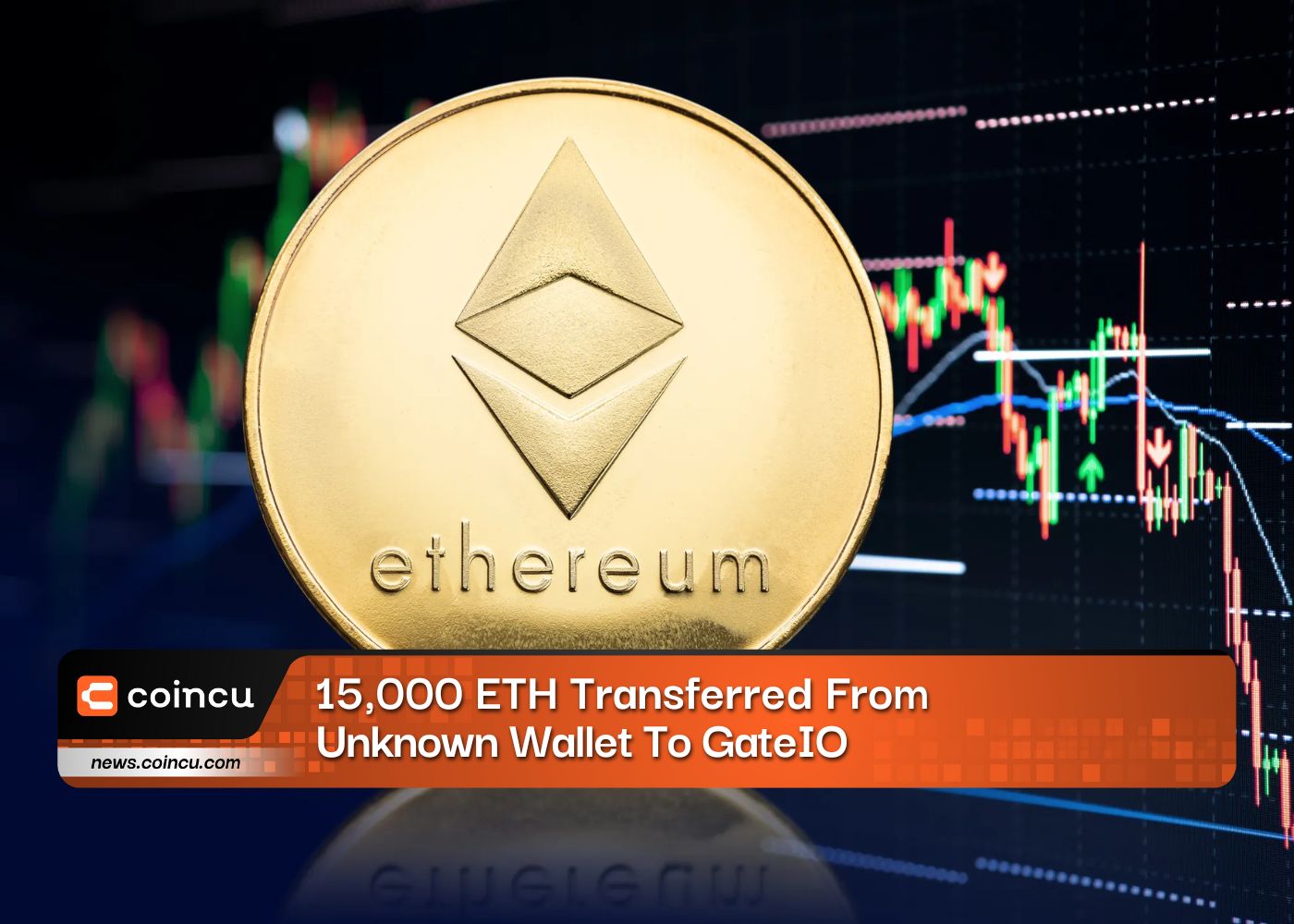 15,000 ETH Transferred From Unknown Wallet To GateIO