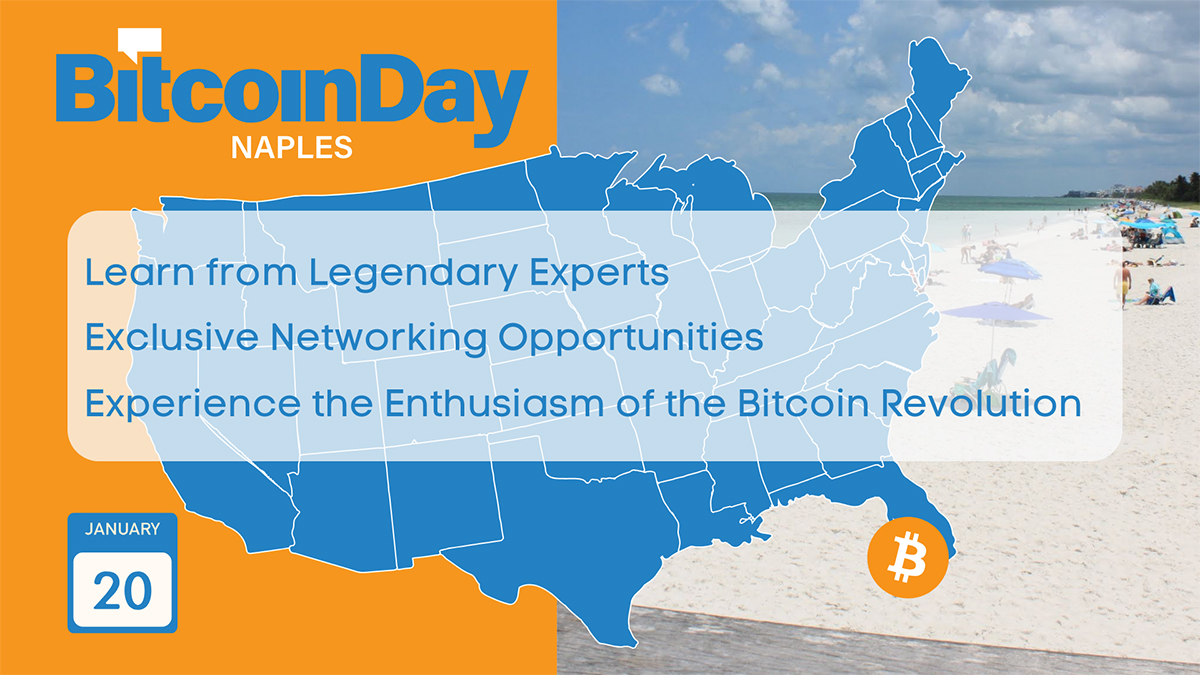 Bitcoin Day Naples - January 20, 2024, Transform Your Crypto Experience!