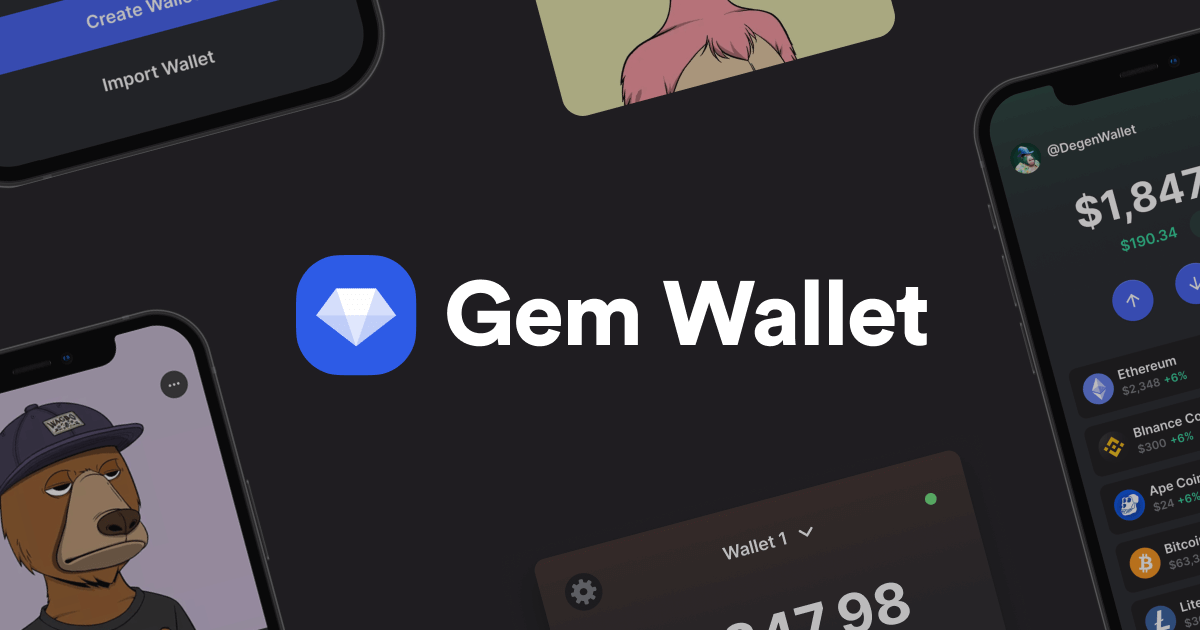 Start Your Crypto Journey with Gem Wallet