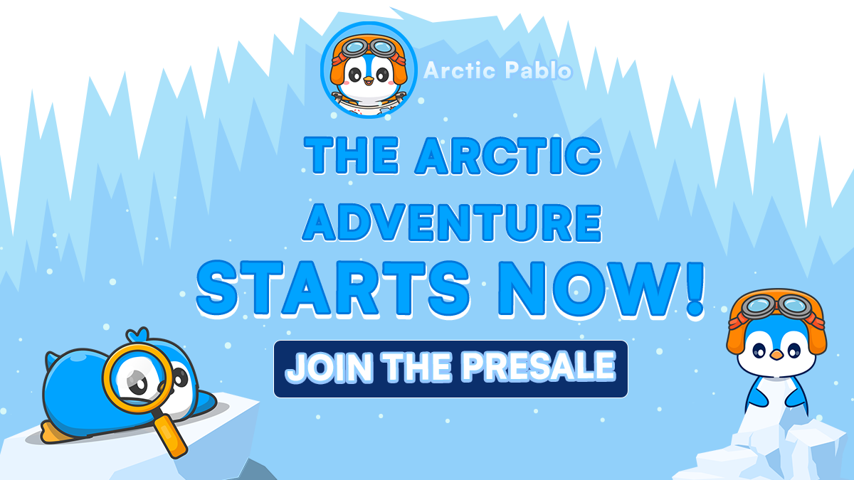 Arctic Pablo Coin’s Incredible Journey to Icyopolis in Just 5 Days: Why You Need to Join These Top Crypto, Including Book of Meme and Popcat