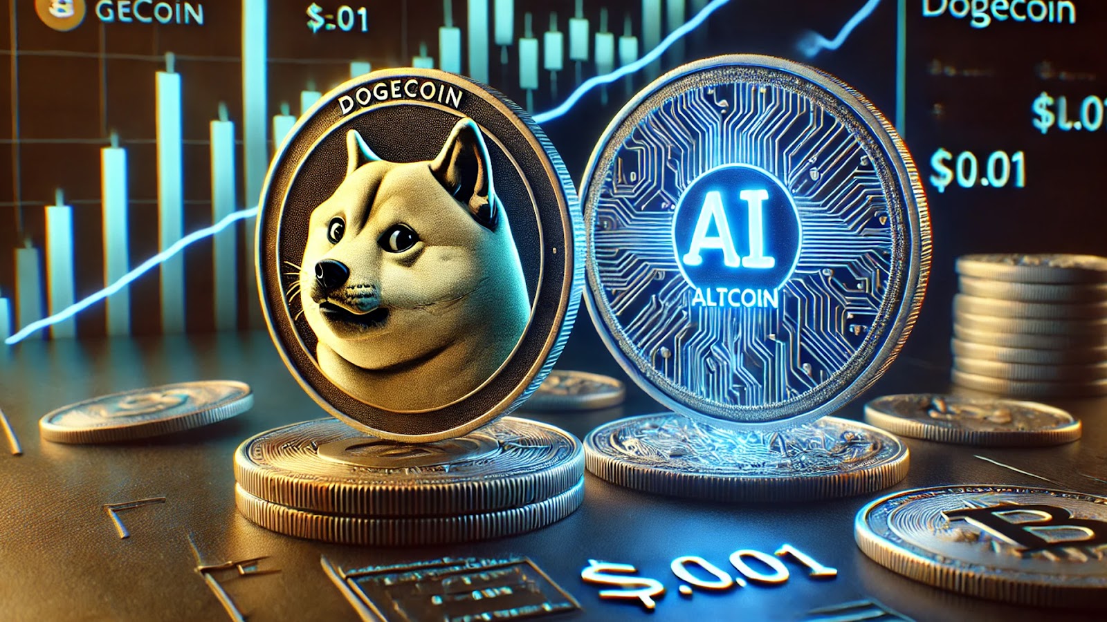 Dogecoin Price Struggles While This AI Altcoin Priced at $0.01 Races Toward a 50,000% Rally