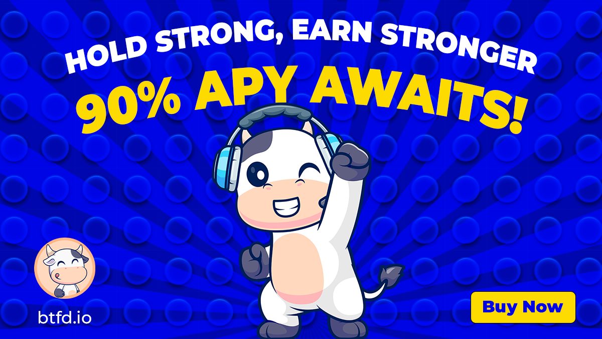 Top New Meme Coins to Join for Short Term: BTFD Coin’s 90% APY Staking, Popcat’s Growth, Dogecoin’s Legacy