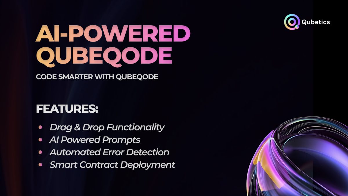 Qubetics' QubeQode IDE Simplifies Blockchain, VeChain Enhances Supply Chains, and Kaspa Accelerates Transactions