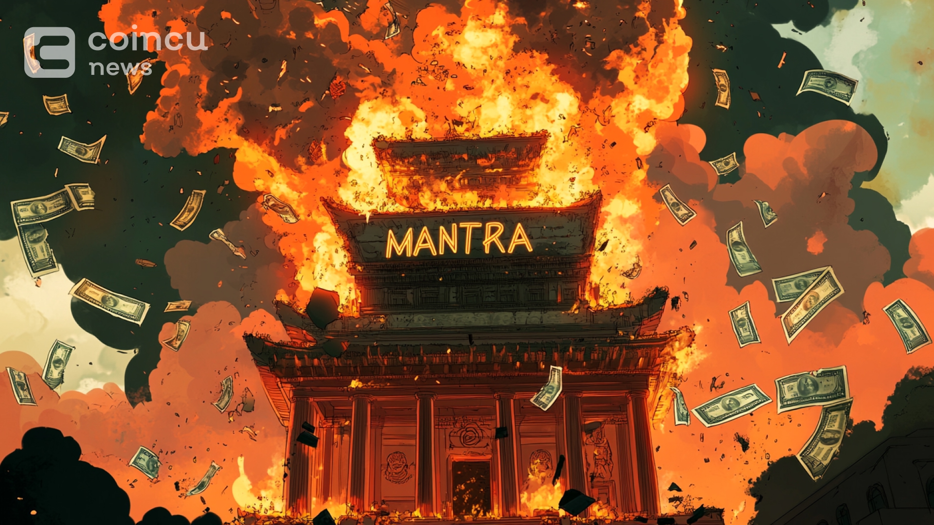 MANTRA OM Tokens Burn Begins After $5B Market Meltdown