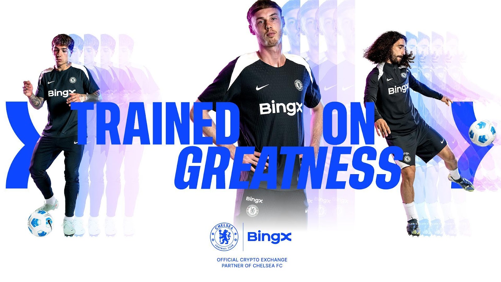 BingX and Chelsea FC Unveil 25/26 Training Kit with “Trained on Greatness” Campaign