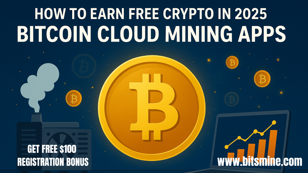How to Earn Free Crypto in 2025: 5 Legit Bitcoin Cloud Mining Apps with Daily Payouts