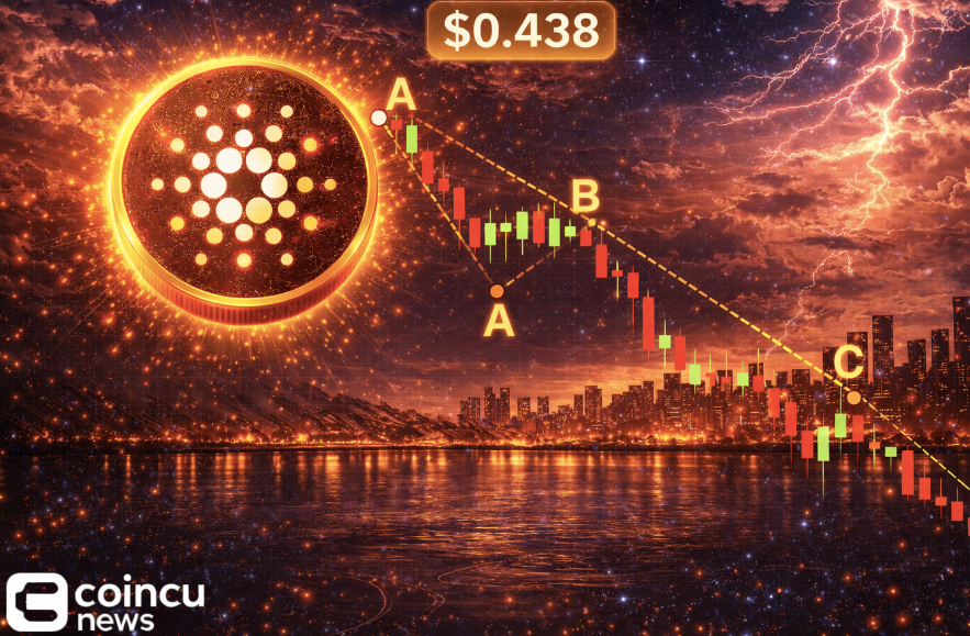 ADA Price Struggles Below $0.438 with Potential for ABC Correction in Wave-(2) Forecast