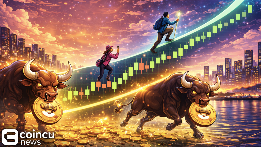 FLOKI Nears Upper TrendLine as Bullish Momentum Signals $0.00023 Rally