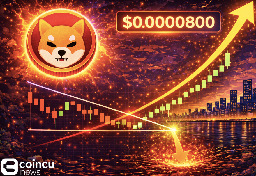 SHIB Eyes Surge Near $0.00000800 After Falling Wedge Breakout Signals Growth