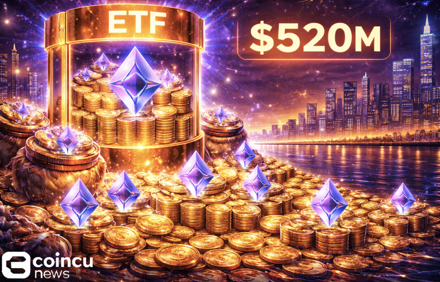 ETFs Accumulate 158,545 Ethereum Worth $520 Million as Network Shows Strong Growth