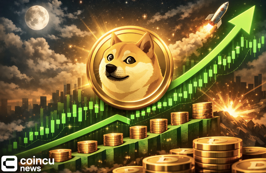 Dogecoin Eyes 369% Gain with Higher Lows Setting Up for Major Rally