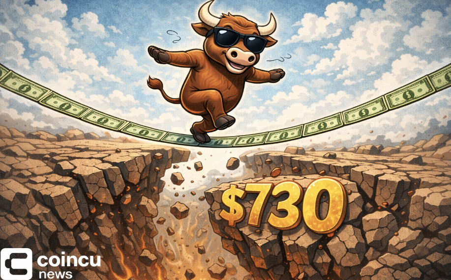 BNB Tests Critical $730 Support with Bulls Eyeing Potential Move Toward $900
