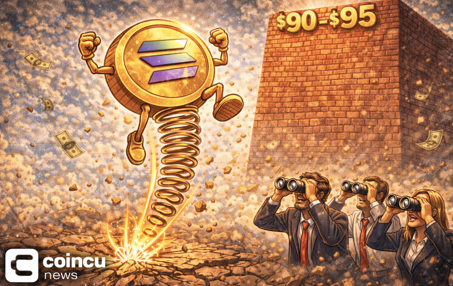 SOL Attempts Rebound After Holding Key Support as Traders Eye $90 to $95 Resistance