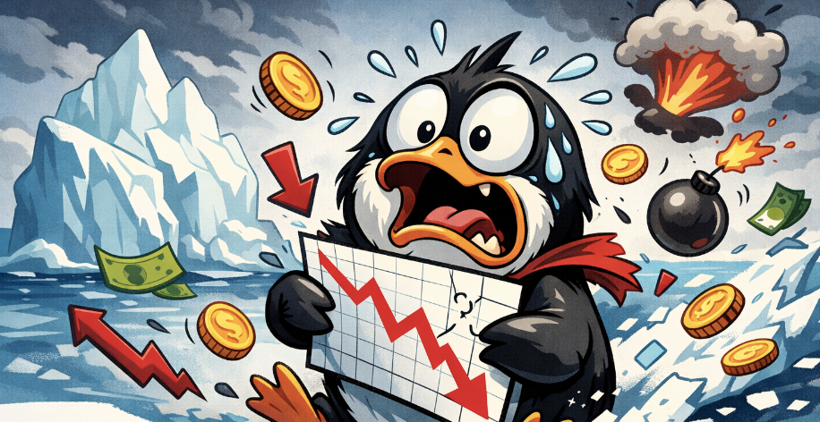 PENGU Bearish Bias Strengthens as Key Support Approaches: Could Price Fall to $0.00528 Level?