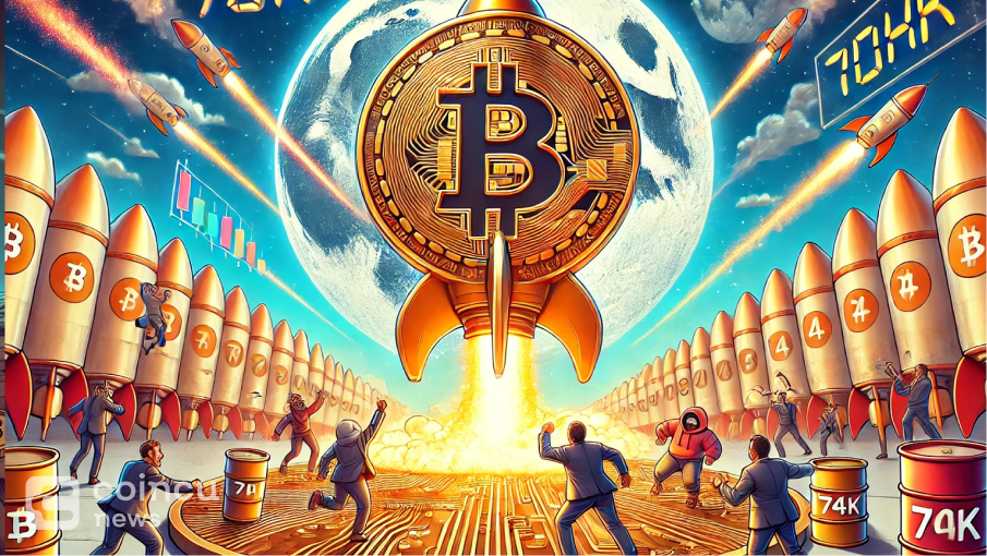 Bitcoin Approaches $74K: $70K Level Could Drive Momentum