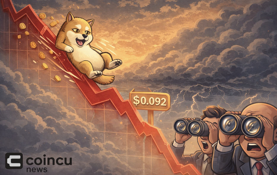 Dogecoin Loses Momentum After Rejection as Traders Eyeing Downtrend Below $0.092 Level