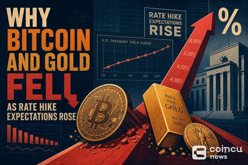 Why Bitcoin and Gold Fell as Rate Hike Expectations Rose