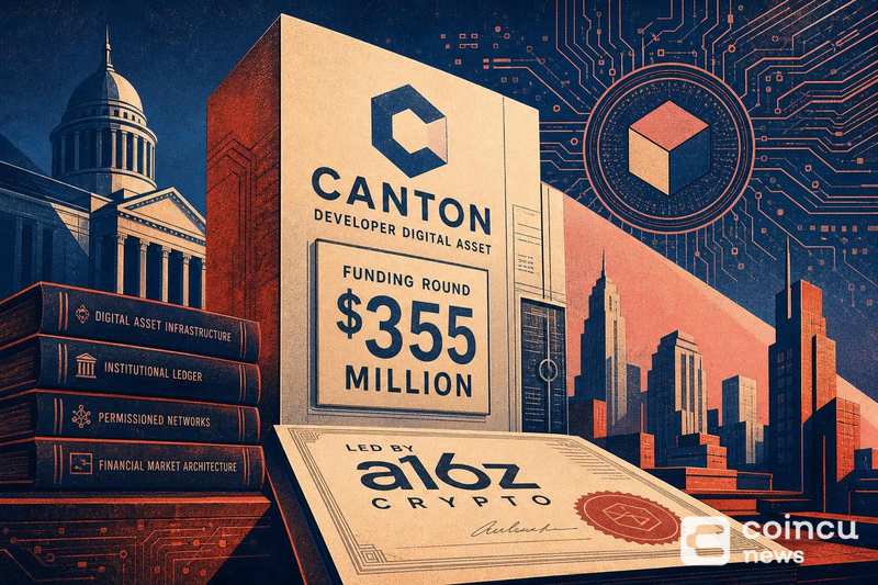 Canton Developer Digital Asset Completes $355 Million Funding Round Led by a16z Crypto