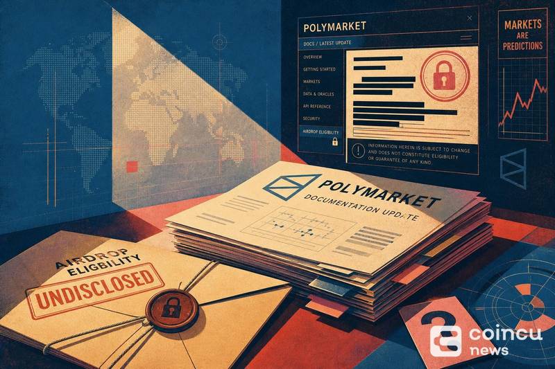 Polymarket Updates Documentation, Keeps Airdrop Eligibility Undisclosed