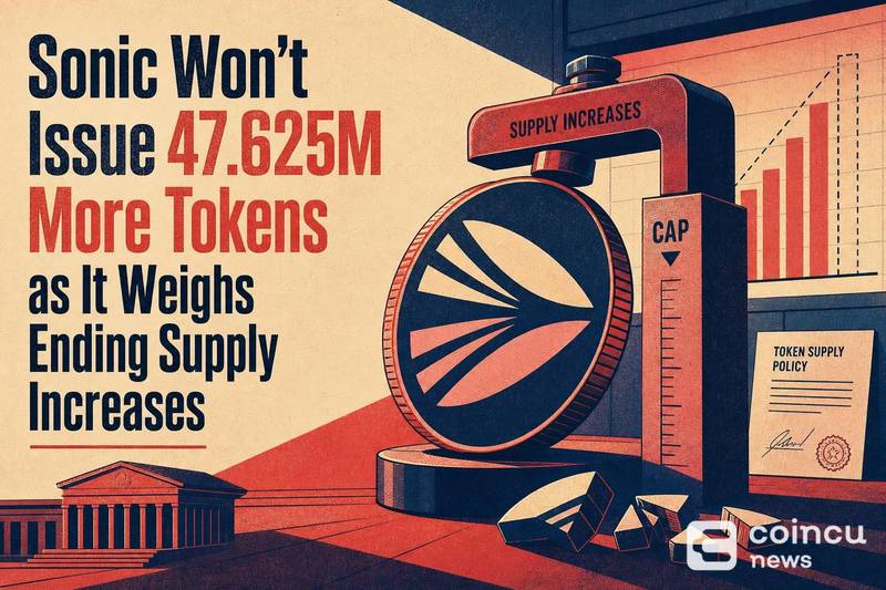 Sonic Won’t Issue 47.625M More Tokens as It Weighs Ending Supply Increases