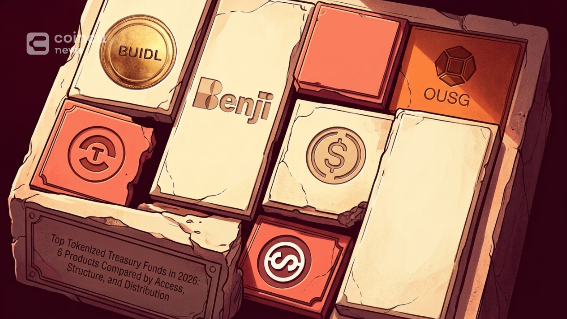 Top Tokenized Treasury Funds in 2026: 6 Products Compared by Access, Structure, and Distribution
