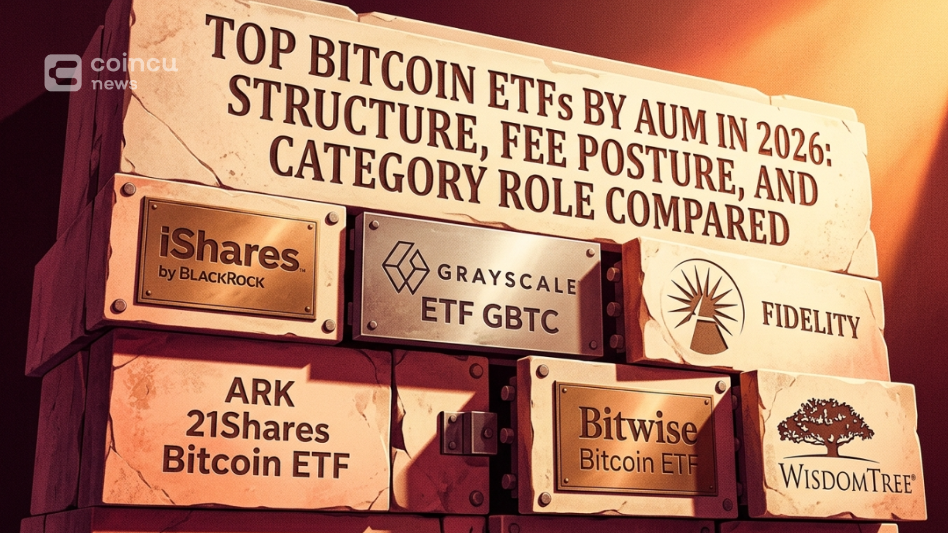 Top Bitcoin ETFs by AUM in 2026: Structure, Fee Posture, and Category Role Compared