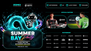 Zoomex to Attend Coinfest Asia 2026 as Gold Sponsor and Host Summer Bay Party in Bali