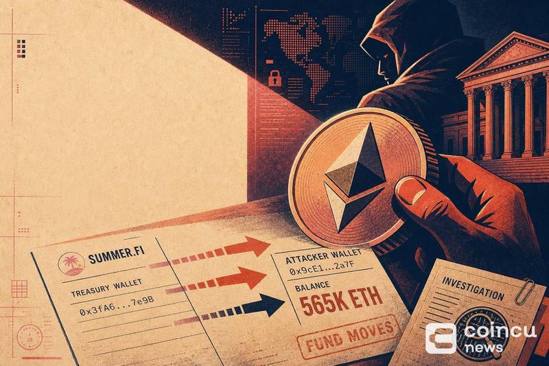 Summer.fi Attacker Still Holds $565K in ETH After Fund Moves