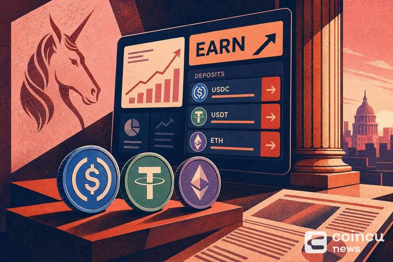 Uniswap Launches Earn Feature for USDC, USDT, and ETH Deposits