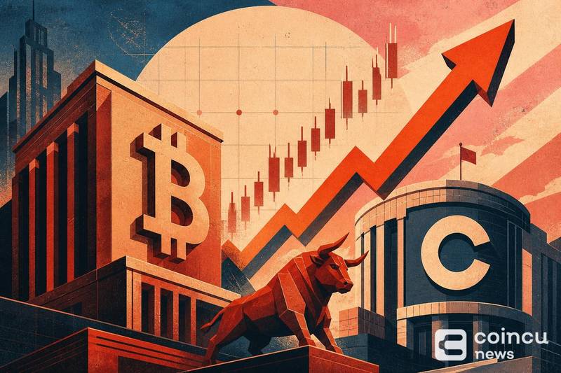 Crypto-Linked Stocks Rise as Strategy Jumps 12% and Coinbase Gains 9% 1 Crypto-Linked Stocks Rise as Strategy Jumps 12% and Coinbase Gains 9%