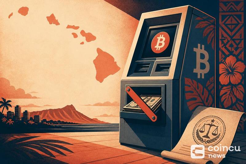 Hawaii to Ban Cash Deposits at Crypto ATMs From October