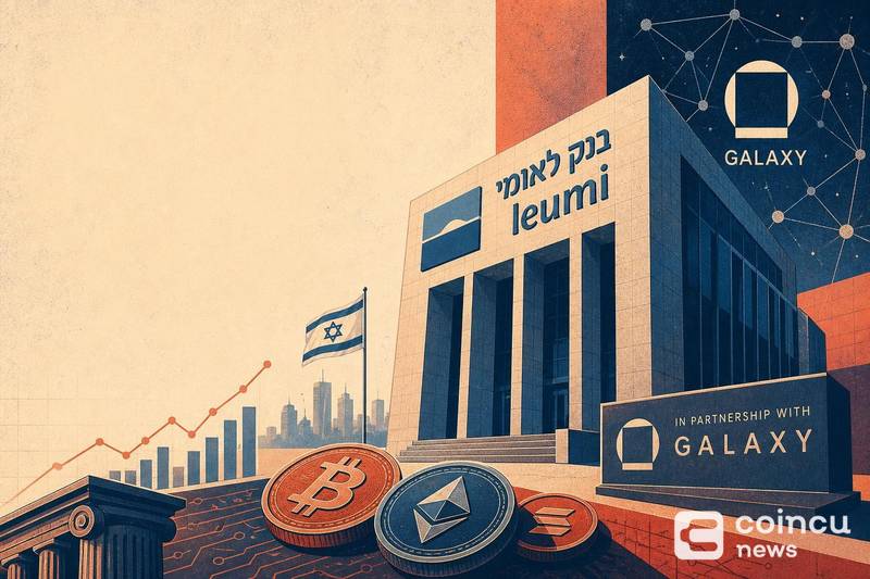 Israel's Largest Bank to Offer Crypto Trading With Galaxy