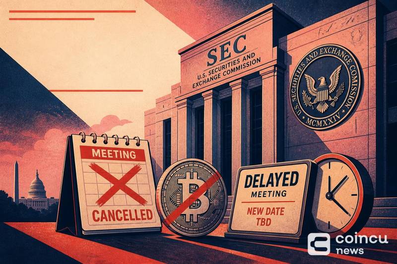 SEC Cancels Reg Crypto Proposal and Delays Meeting Without New Date